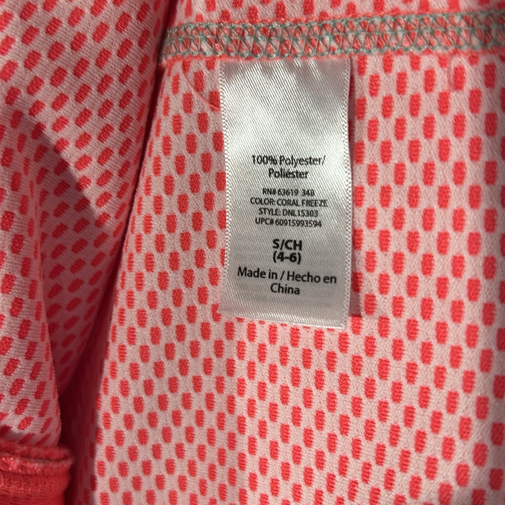Danskin fluorescent Dri More Zip Up Pink Lightweight Athletic Jacket Thumbholes - Picture 7 of 8